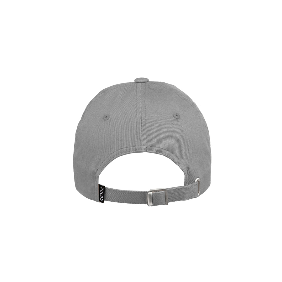 CAMP VIBES PATCH DAD HAT LIGHT GREY