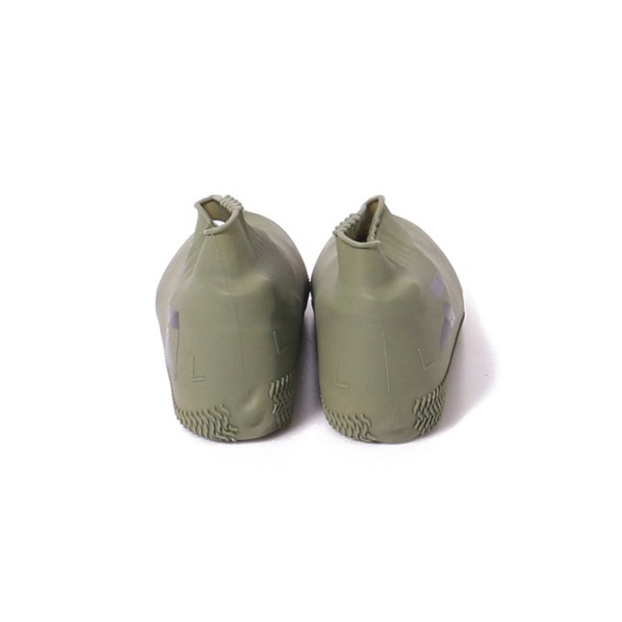 SILICONE RAIN SHOES COVER OLIVE