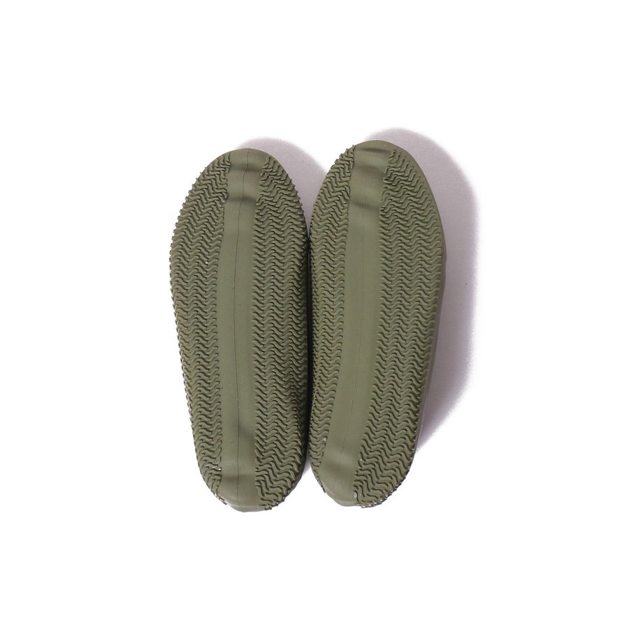 SILICONE RAIN SHOES COVER OLIVE