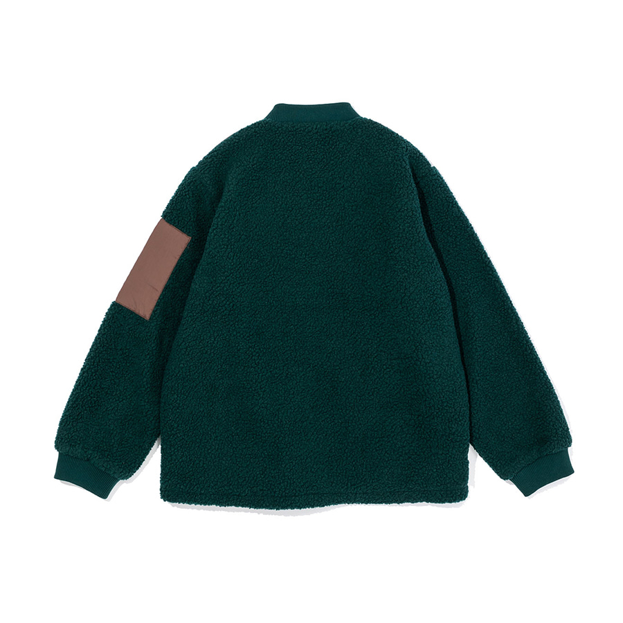 SWITCHING BOA JACKET GREEN/BROWN