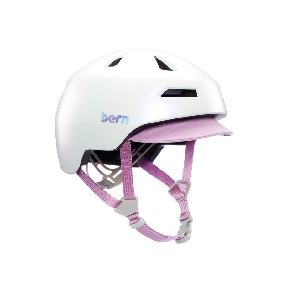 [BERN]주니어 바이크 헬멧NINO 2.0 SATIN GALAXY PEARL