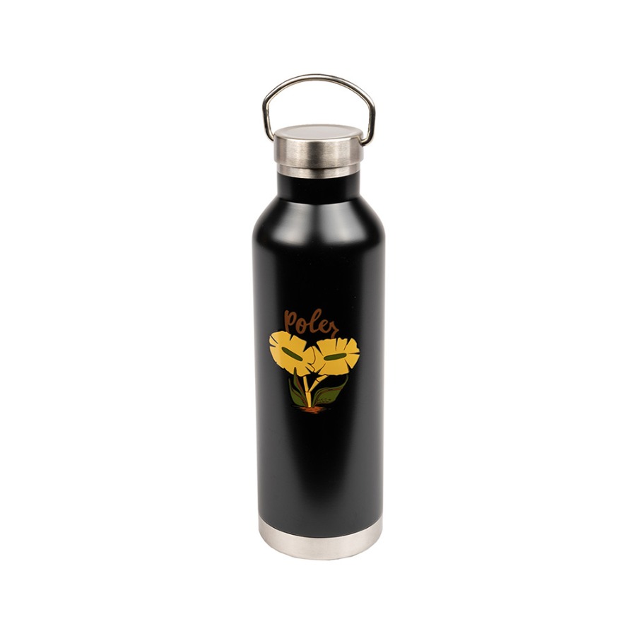 INSULATED WATER BOTTLE BLACK