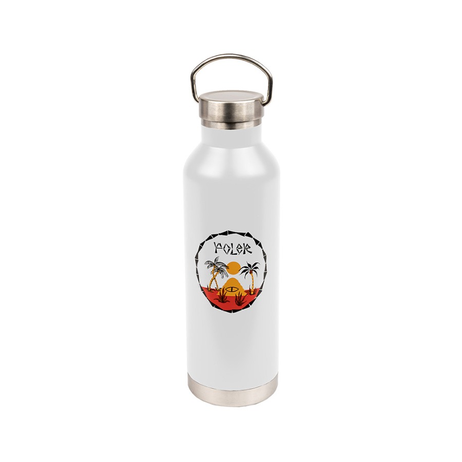 INSULATED WATER BOTTLE WHITE