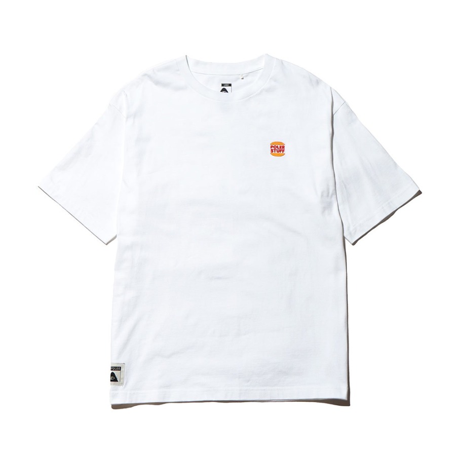 STEAMED HAMS RELAX FIT TEE WHITE