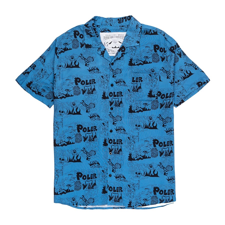 알로하 셔츠 MYSTIC PORTAL BLUE