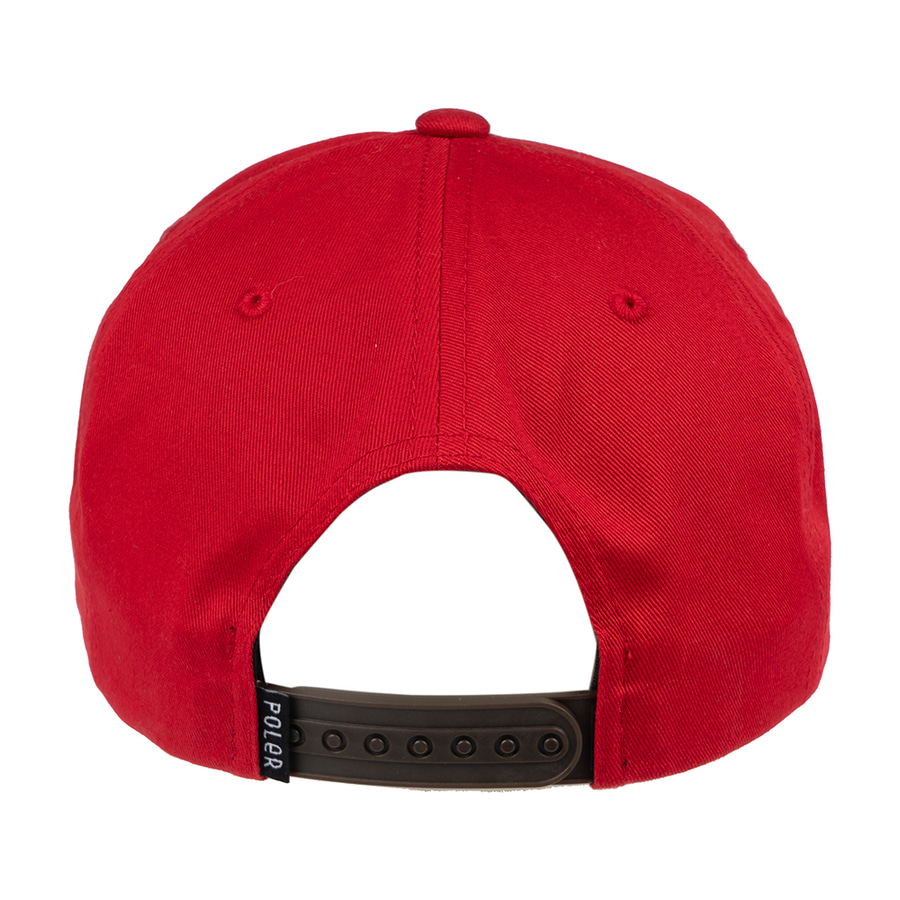 HEAVY VIBES HAT RED/BROWN