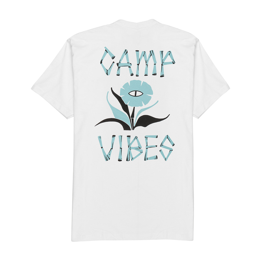 FLORAL VIBES TEE WHITE